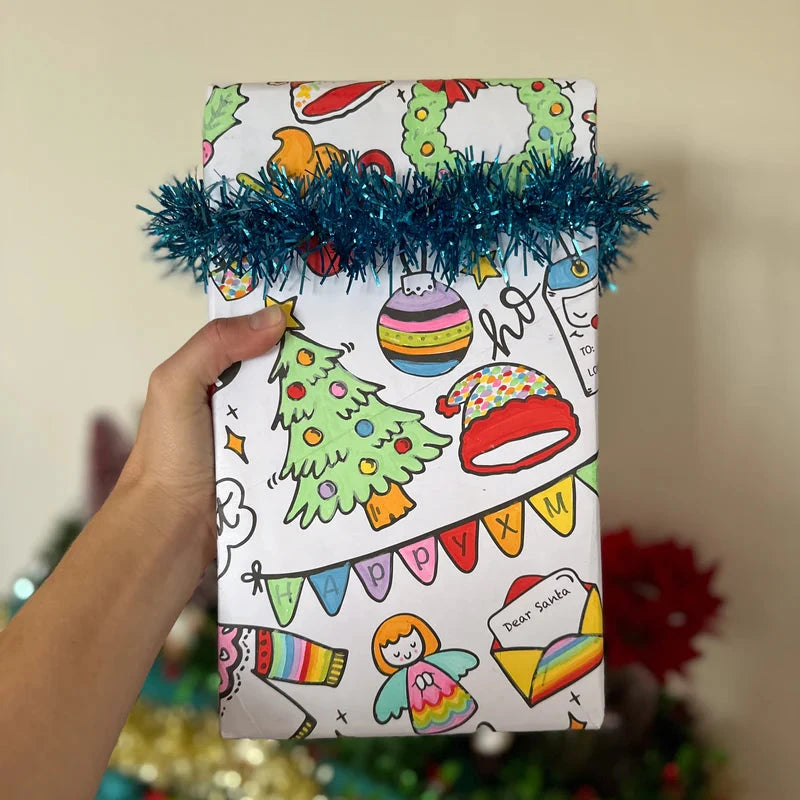 Christmas Wrapping Paper by Life of Colour - Friends of K