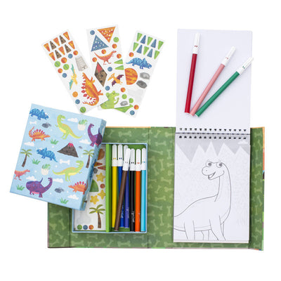 Colouring Set - Dinosaurs by Tiger Tribe - Friends of K