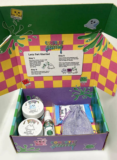 Confetti Blue | Confetti Slime Diy Kit by Confetti Blue - Friends of K