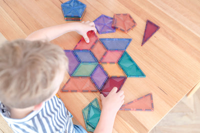 Connetix Tiles | Pastel Shape Expansion Pack 48 pc by Connetix Magnetic Tiles - Friends of K