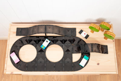 Connetix Tiles | Ramps & Intersections Pack 16pc by Connetix Magnetic Tiles - Friends of K