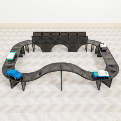 Connetix Tiles | Creative Roads Pack 48pc by Connetix Magnetic Tiles - Friends of K