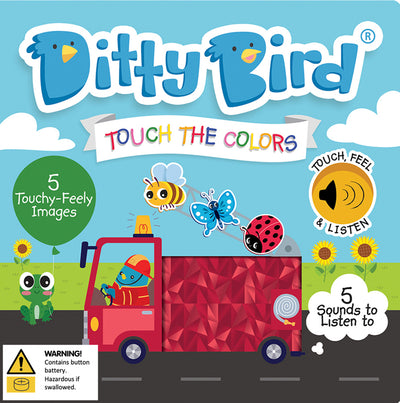 Touch the Colours Board Book by Ditty Bird - Friends of K