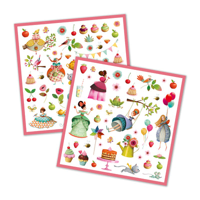 Tea Party Stickers by Djeco - Friends of K