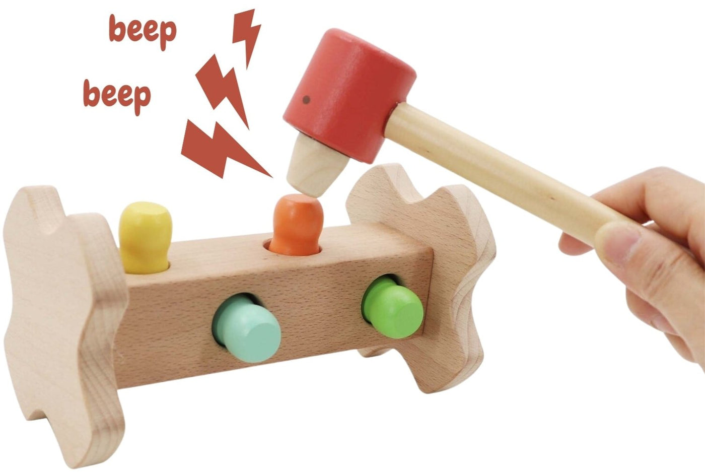 Ecopecker Hammer Bench by Kaper Kidz - Friends of K