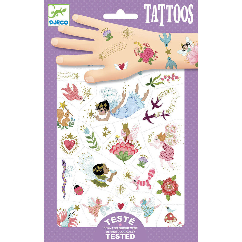 Fairy Friends Tattoos by Djeco - Friends of K