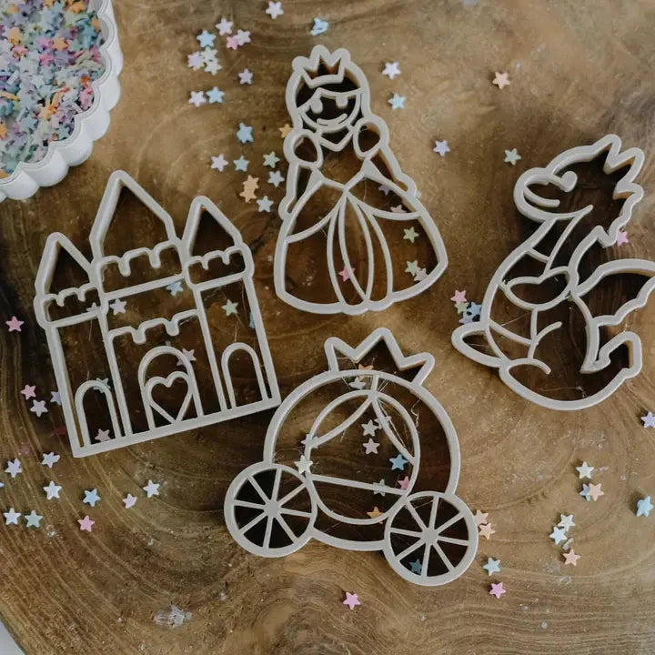 Fairytale Princess Playdough Eco Cutter Set by Kinfolk Pantry - Friends of K