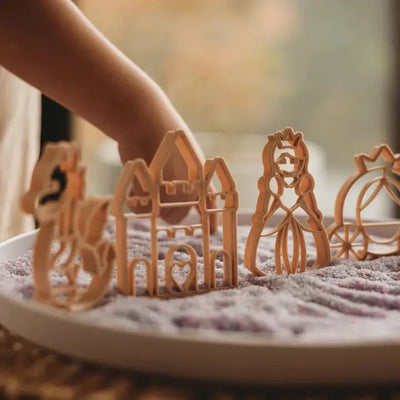 Fairytale Princess Playdough Eco Cutter Set by Kinfolk Pantry - Friends of K