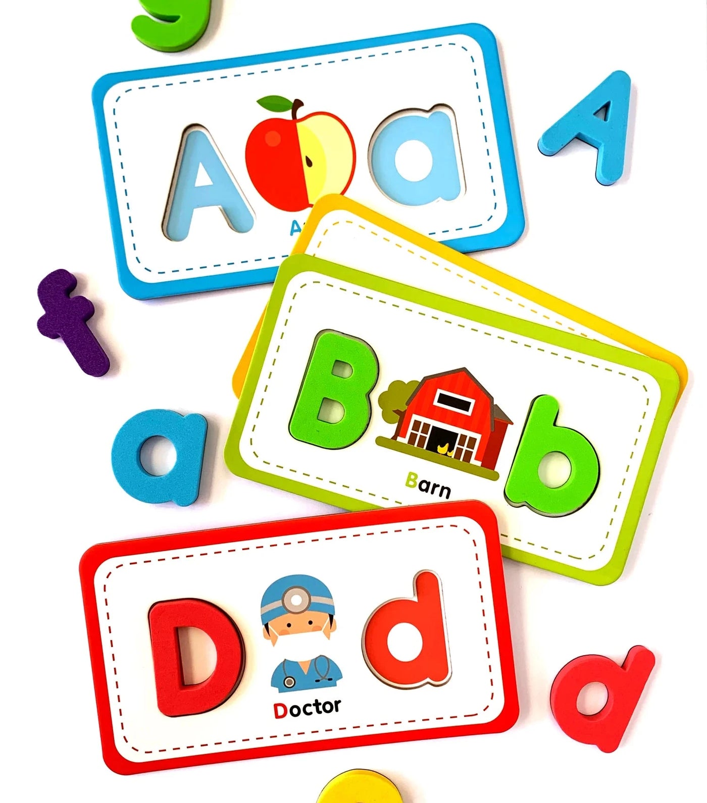 Flashcards & ABC Magnetic Letters by Curious Columbus - Friends of K