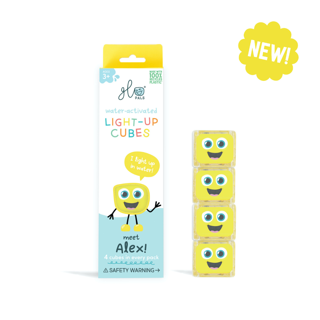 Glo Pal Cube Alex (Yellow) by Glo Pals - Friends of K