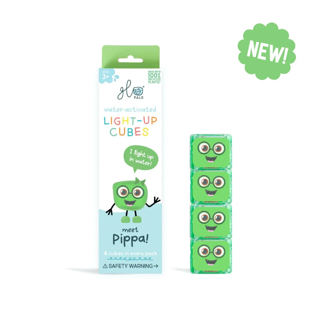 Glo Pal Cube Pippa (Green) by Glo Pals - Friends of K