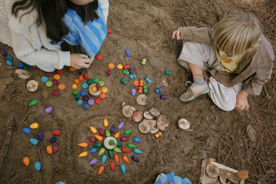 Grapat Mandala Rainbow Snowflakes by Grapat - Friends of K