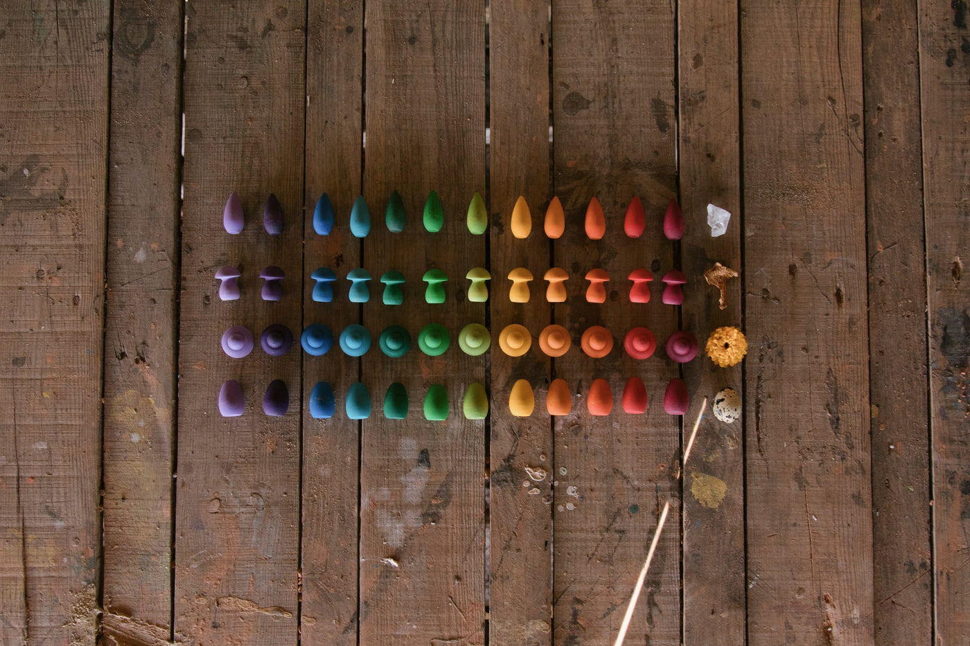 Grapat Mandala Rainbow Snowflakes by Grapat - Friends of K