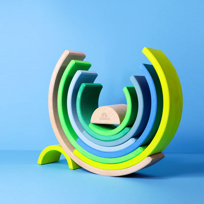 Grimm's | Rainbow Neon Green (10pc) by Grimm's - Friends of K