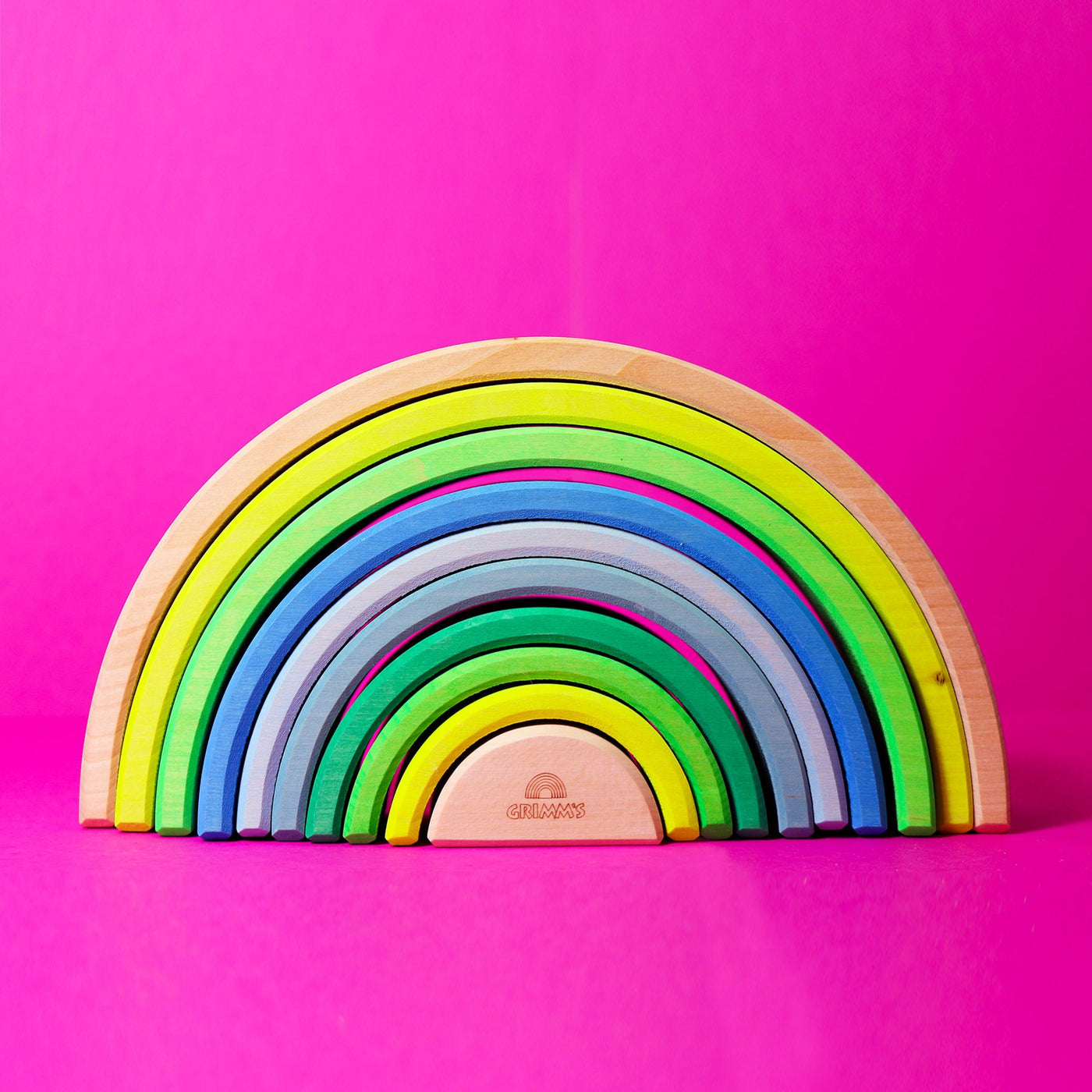 Grimm's | Rainbow Neon Green (10pc) by Grimm's - Friends of K