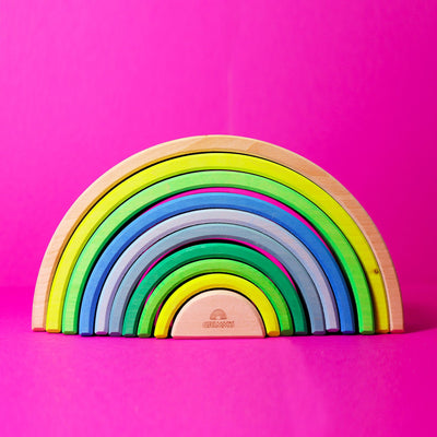 Grimm's | Rainbow Neon Green (10pc) by Grimm's - Friends of K