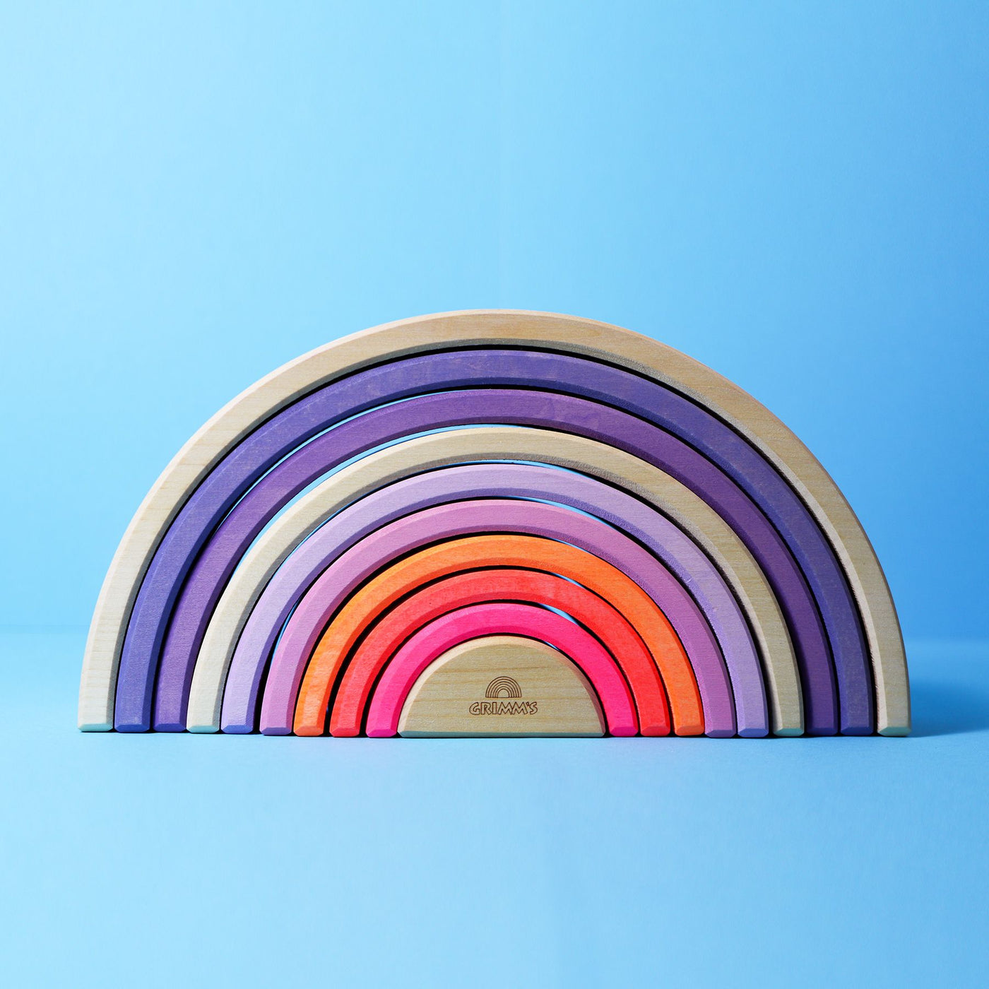 Grimm's | Rainbow Neon Pink (10pc) by Grimm's - Friends of K