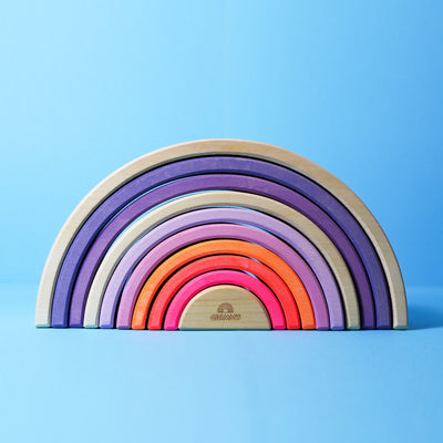 Grimm's | Rainbow Neon Pink (10pc) by Grimm's - Friends of K
