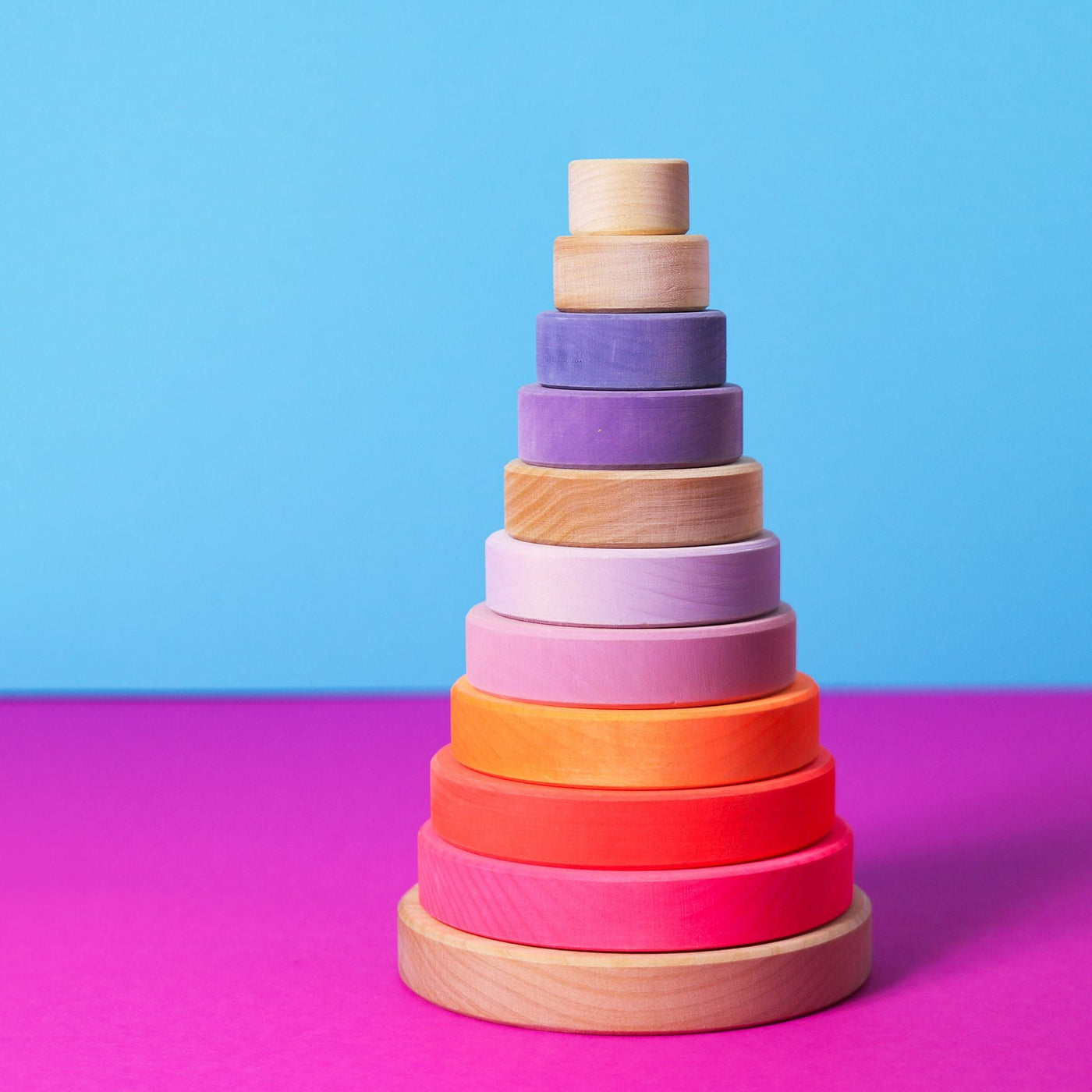 Grimm's | Conical Tower Neon Pink by Grimm's - Friends of K