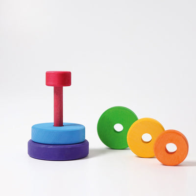 Grimm's | Conical Tower Small Rainbow by Grimm's - Friends of K