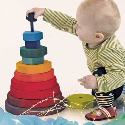 Grimm's | Giant Geometrical Stack Tower by Grimm's - Friends of K