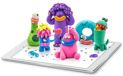 Monsters Set (15 cans + 2 tools) | Hey Clay by Hey Clay - Friends of K