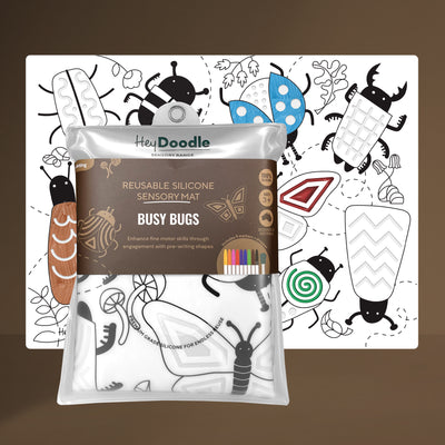 Sensory Mat | Busy Bugs by Hey Doodle - Friends of K