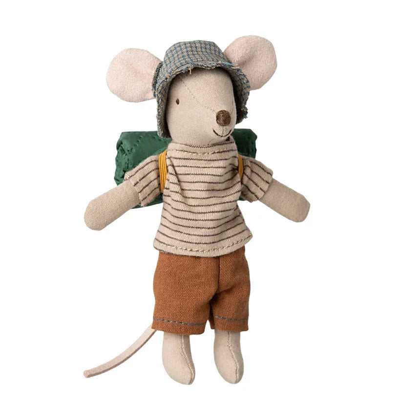 Hiker Mouse Big Brother Thin Stripes by Maileg - Friends of K
