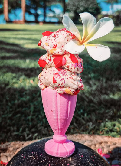 Ice cream Shop - Single Scoop Kit (Pink Sundae Cup) by Beadie Bug Play - Friends of K