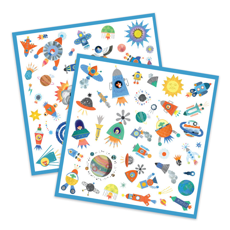 Interstellar Stickers by Djeco - Friends of K