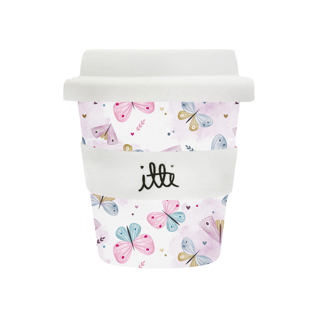 Bamboo Baby Cino Cup 240mL + 1 Straw (Assorted) by Itti - Friends of K