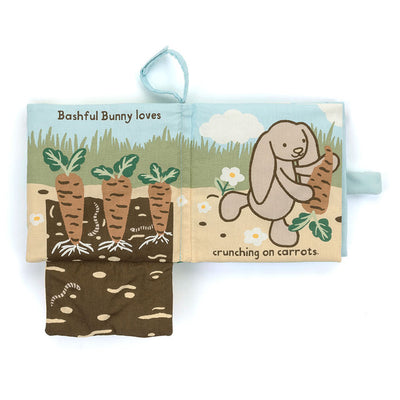 Bashful Bunny Loves You Fabric Book by Jellycat - Friends of K