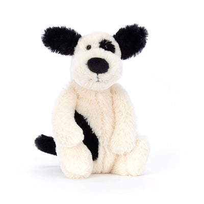 Bashful Black & Cream Puppy Little (Small) by Jellycat - Friends of K