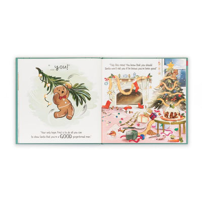 Jellycat | Gingerbread Fred Book by Jellycat - Friends of K