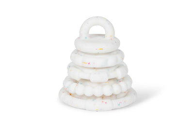 Rainbow Stacker and Teether Toy - Sprinkle by Jellystone - Friends of K