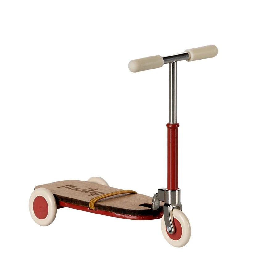 Kick Board Scooter Mouse Red by Maileg - Friends of K