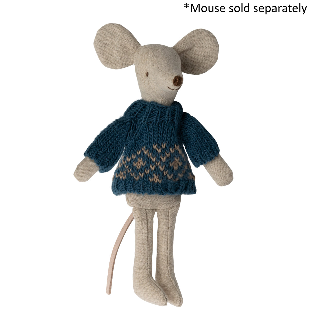 Knitted Sweater for Dad Mouse by Maileg - Friends of K
