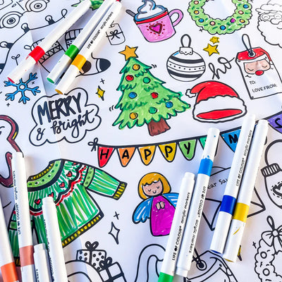Christmas Wrapping Paper by Life of Colour - Friends of K