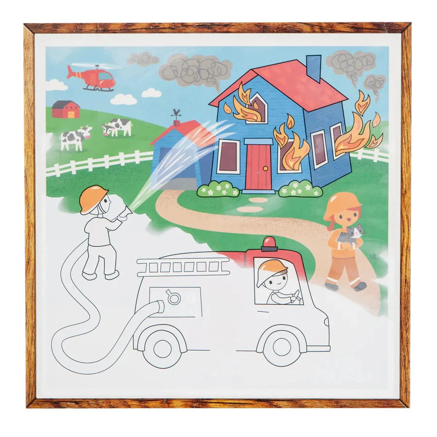 Magic Painting World - Things that Go by Tiger Tribe - Friends of K