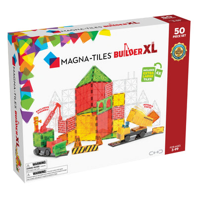Magna-Tiles | Builder XL (50 Piece Set) by Magna-Tiles - Friends of K
