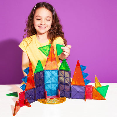 Magna-Tiles | Combo + microMAGS (46 Piece Set) by Magna-Tiles - Friends of K