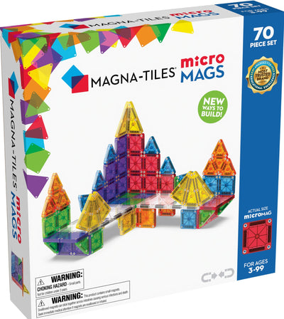 Magna-Tiles | microMAGS (70 Piece Set) by Magna-Tiles - Friends of K