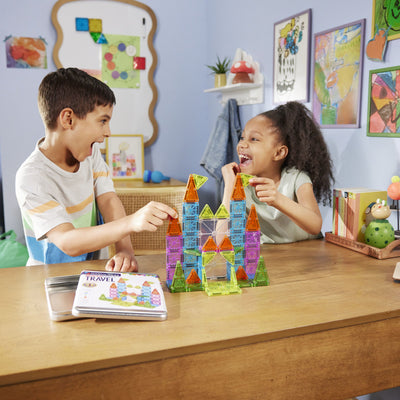 Magna-Tiles | microMAGS Travel Set Deluxe Set (55 piece) *PreOrder: Dispatch ETA Early Aug)* by Magna-Tiles - Friends of K