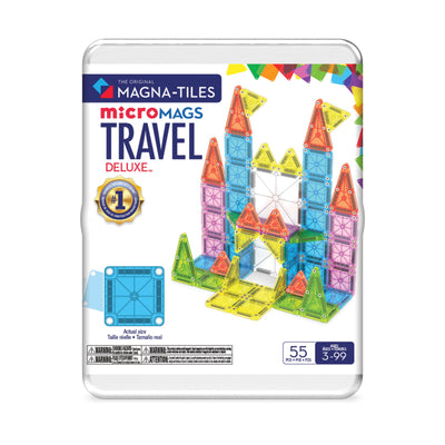 Magna-Tiles | microMAGS Travel Set Deluxe Set (55 piece) *PreOrder: Dispatch ETA Early Aug)* by Magna-Tiles - Friends of K
