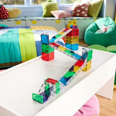 Magna-Tiles | Rail Racers Deluxe Set (90 piece) *PreOrder: Dispatch ETA Early Aug)* by Magna-Tiles - Friends of K