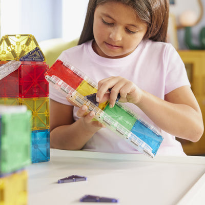Magna-Tiles | Rail Racers Deluxe Set (90 piece) *PreOrder: Dispatch ETA Early Aug)* by Magna-Tiles - Friends of K