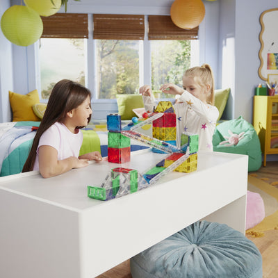 Magna-Tiles | Rail Racers Deluxe Set (90 piece) by Magna-Tiles - Friends of K