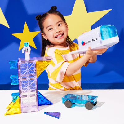 Magna-Tiles | Space + MicroMAGS (32 Piece Set) by Magna-Tiles - Friends of K