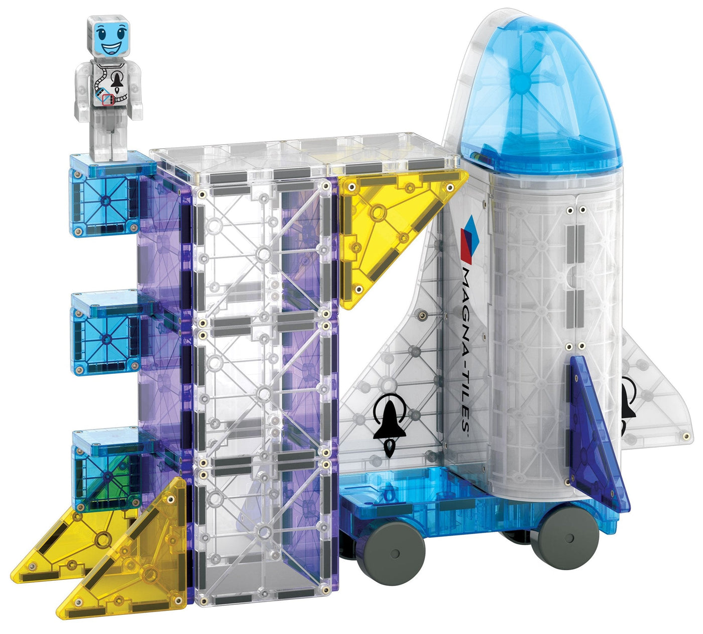 Magna-Tiles | Space + MicroMAGS (32 Piece Set) by Magna-Tiles - Friends of K