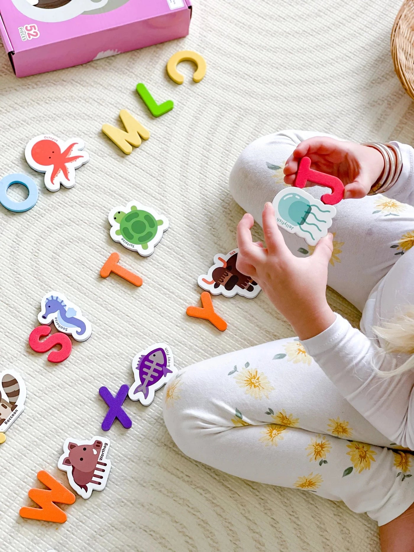 Magnetic Animals & Letters by Curious Columbus - Friends of K